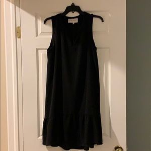 Black shift dress